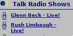 Playing on RadioShowlinks.com